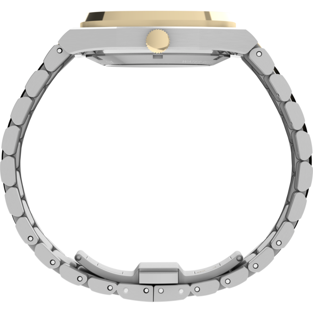 Timex® Automatic E Line 38mm Stainless Steel Bracelet Watch