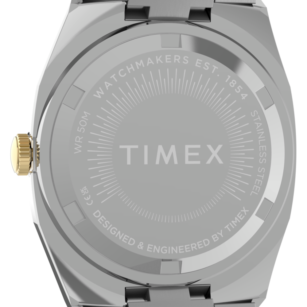 Timex® Quartz E Line 30mm Stainless Steel Bracelet Watch
