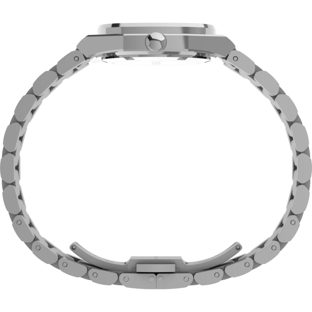 Timex® Quartz E Line 30mm Stainless Steel Bracelet Watch