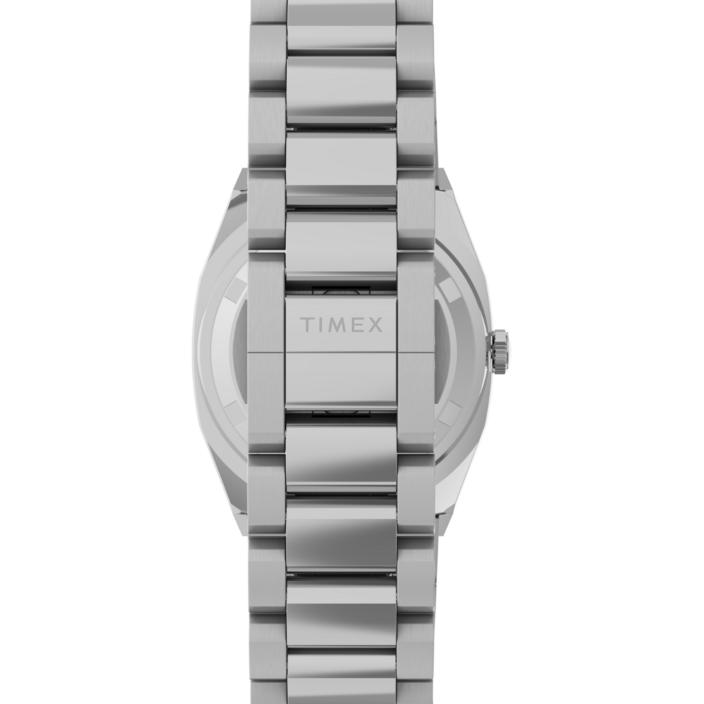 Timex® Quartz E Line 30mm Stainless Steel Bracelet Watch