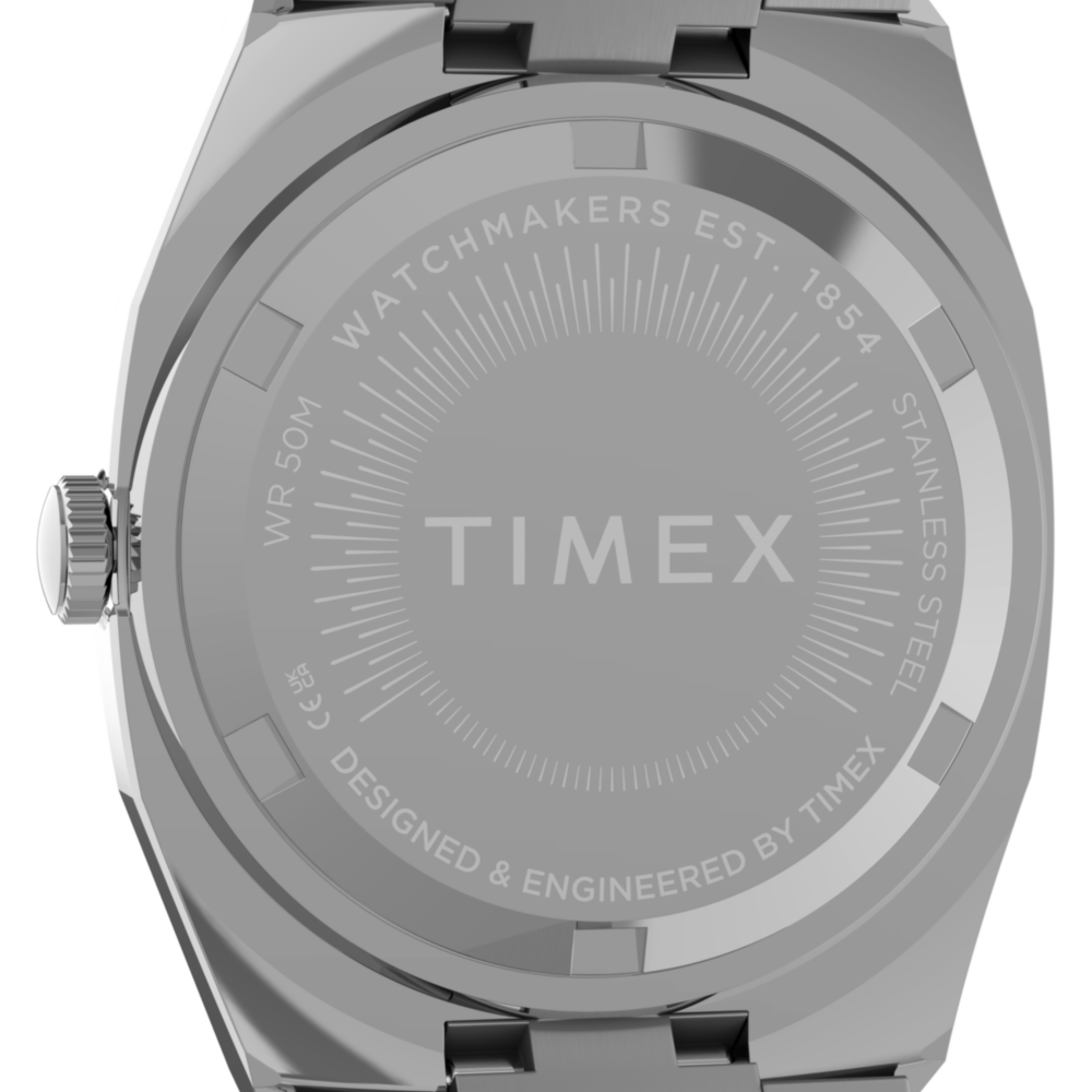 Timex® Quartz E Line 30mm Stainless Steel Bracelet Watch