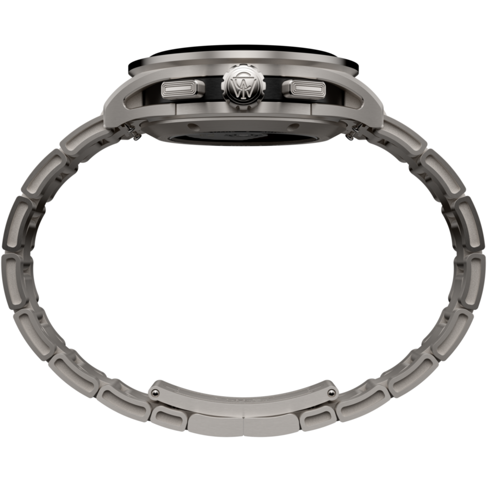 Timex Atelier Chronograph Automatic M1a Ti 42mm Swiss Made Titanium Bracelet