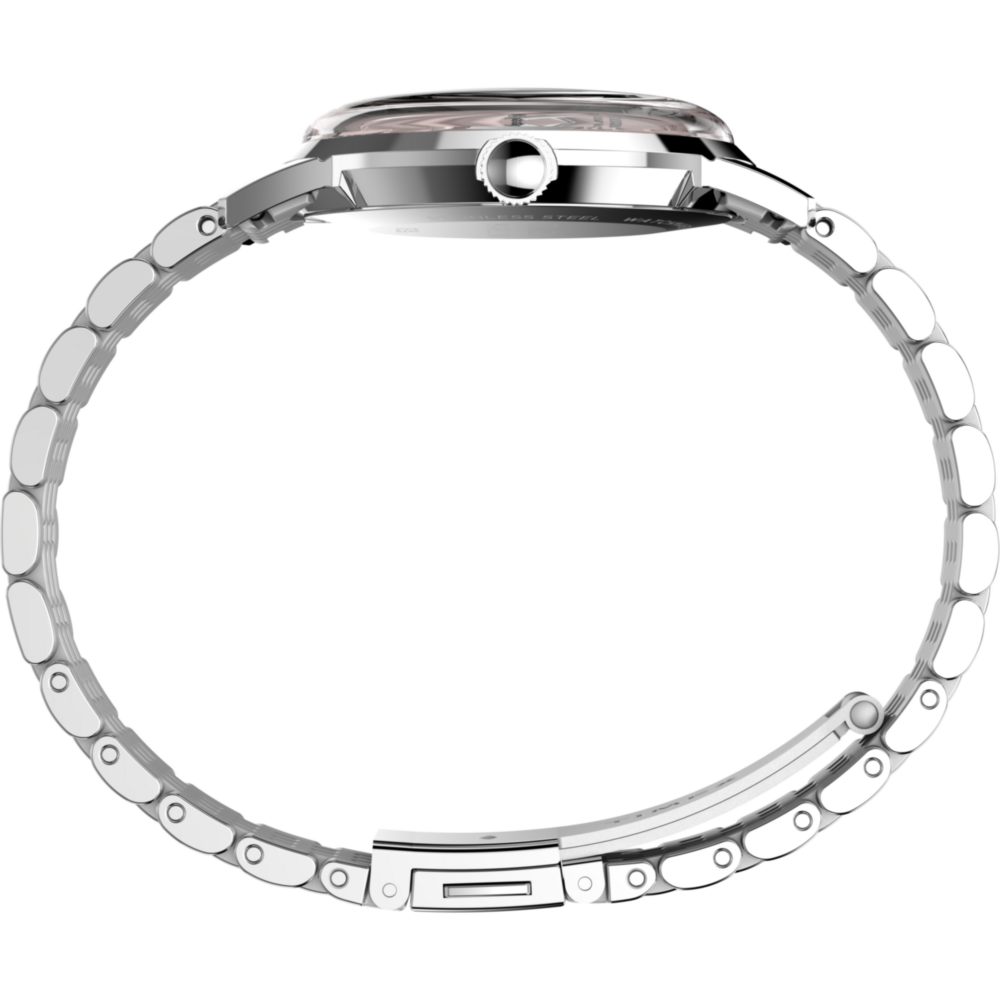 Marlin® Quartz 34mm Stainless Steel Bracelet Watch