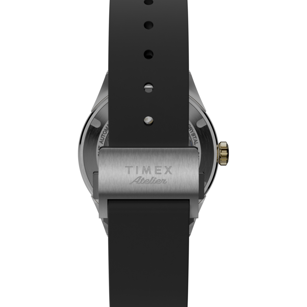 Timex Atelier GMT Première M1a 38mm Swiss Made Automatic NBR Synthetic Rubber Strap
